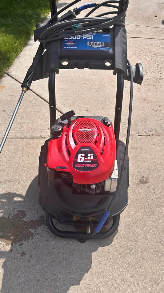 Pressure Washer red black
